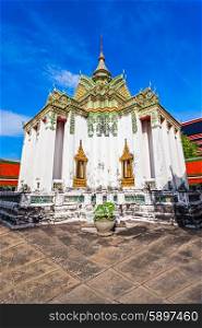Phra Mondob in Wat Pho Buddhist temple complex in Bangkok, Thailand