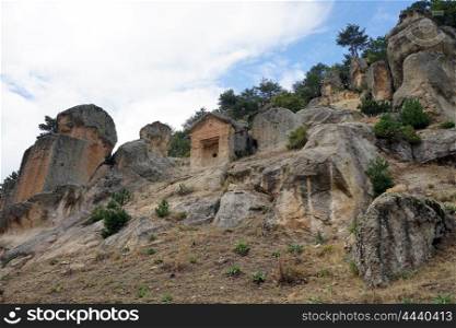 Phrygian rock tombs, Turkey