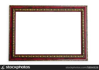 Picture frame isolated on the white