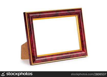 Picture frame isolated on the white background