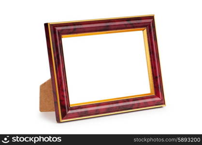 Picture frame isolated on the white background