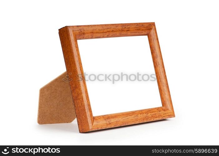 Picture frame isolated on the white background