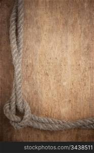 picture frame of rope