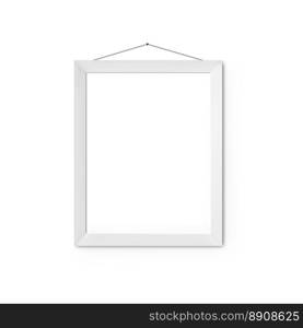 Picture frame. Picture frame isolated on white background