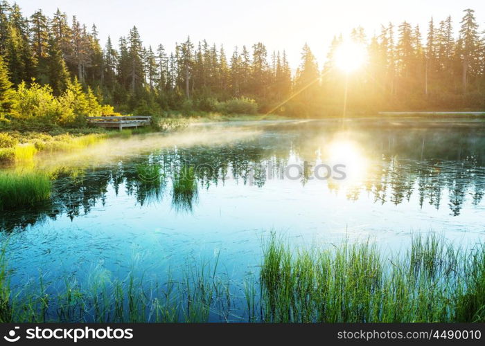 Picture lake and mount Shuksan, Washington