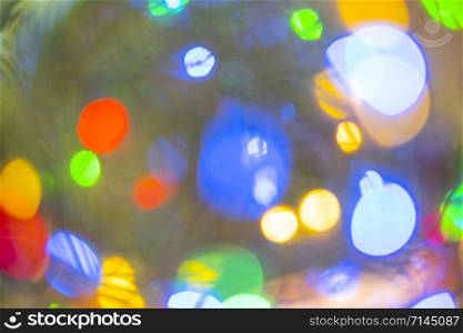 Picture LED light bokeh for blurred abstract background