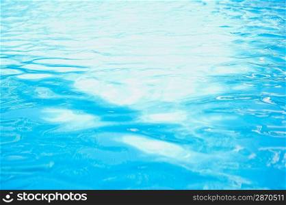 Picture of a blue water background