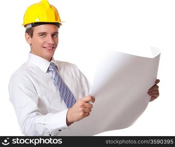 Picture of a handsome builder