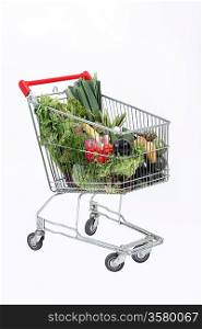 picture of a supermarket trolley