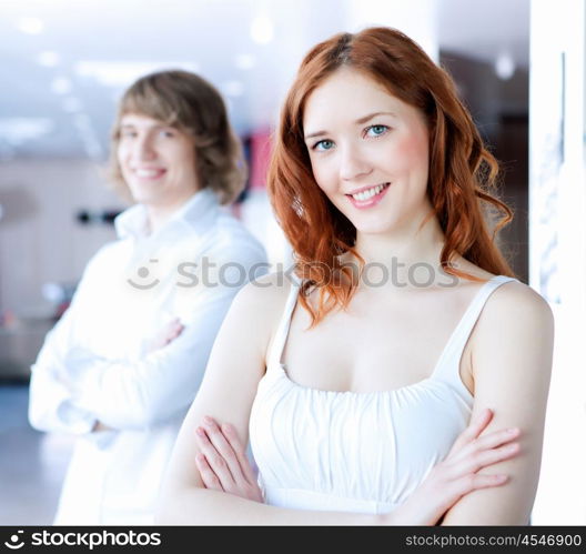 picture of a young couple in love together