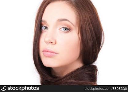 picture of beautiful girl with long hair