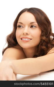 picture of beautiful woman beautiful woman in spa salon