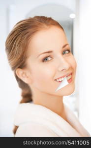 picture of beautiful woman with white teeth