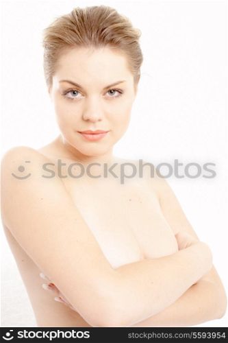 picture of lovely topless girl