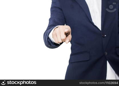 picture of man hand pointing at something