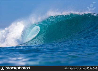 Picture of Ocean Wave.GLnad Surf Area.Indonesia.