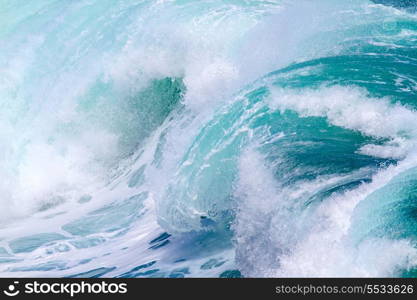 Picture of Ocean Wave. Indian Ocean.