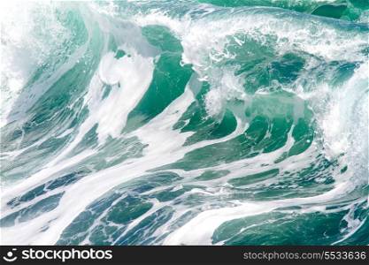 Picture of Ocean Wave. Indian Ocean.
