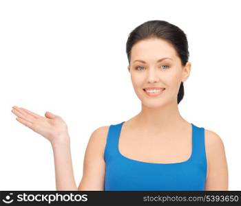 picture of woman holding something on the palm