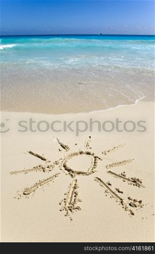 Picture on sand
