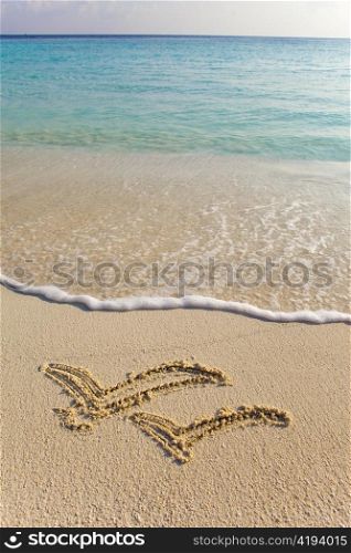 Picture on sand