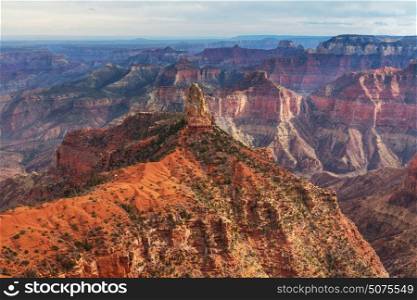 Picturesque landscapes of the Grand Canyon