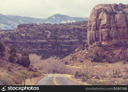 Picturesque landscapes of the Grand Canyon