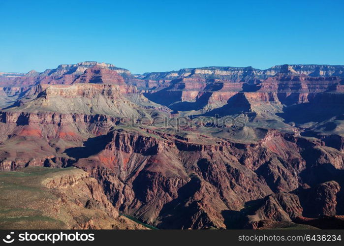 Picturesque landscapes of the Grand Canyon, Arizona, USA