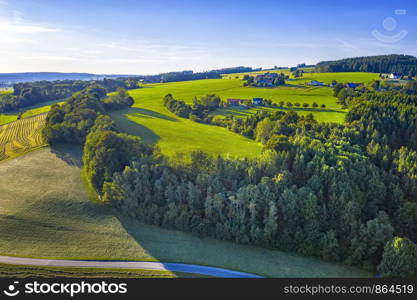 Picturesque scenery. An image of a colorful landscape in Baden-Wurttemberg, Germany