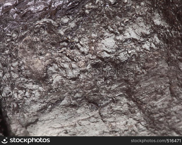 Pieces of black fossil coal texture background