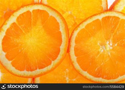 pieces of sliced ??juicy tasty orange&#xA;