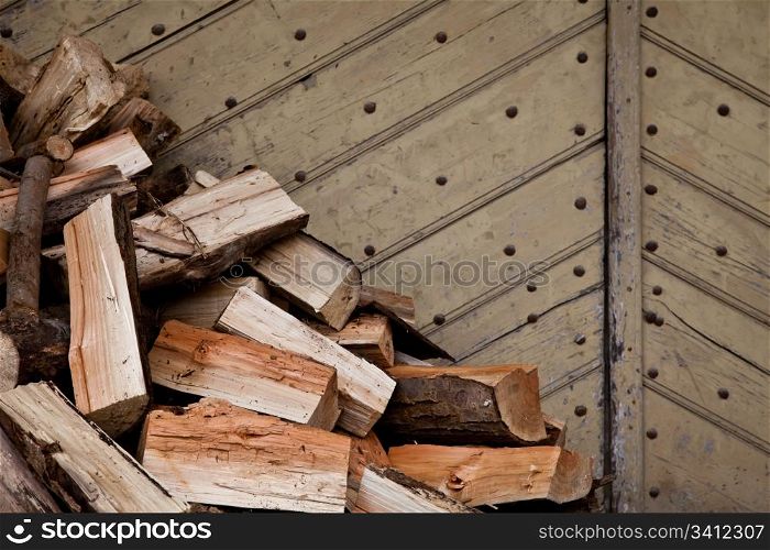 Pieces of wood, useful for background or conceptual