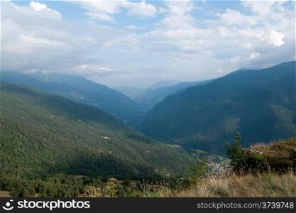 Piemonte natural reserve park ecotourism in summer vacation