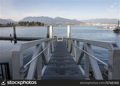 Pier at Coal Harbour, Vancouver, British Columbia, Canada