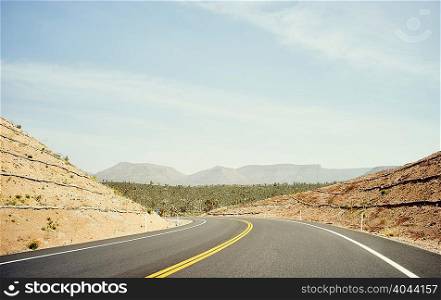 Pierce Ferry Road, en route to Grand Canyon West, Arizona, USA