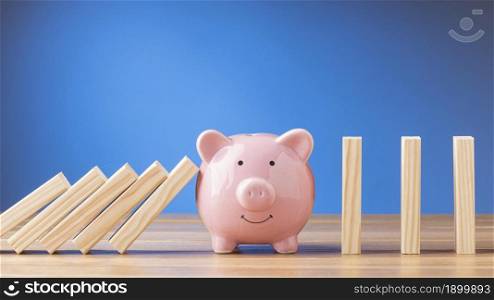 piggy bank with wooden pieces arrangement. Resolution and high quality beautiful photo. piggy bank with wooden pieces arrangement. High quality beautiful photo concept