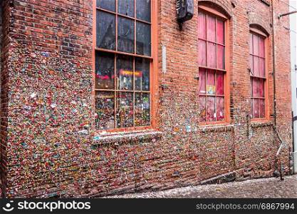 pike market theater gum wall