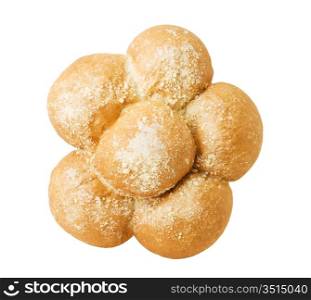 pikelet isolated on white background