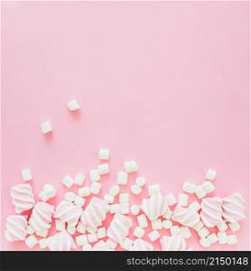 pile marshmallows
