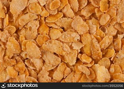 pile of dry cornflakes, background