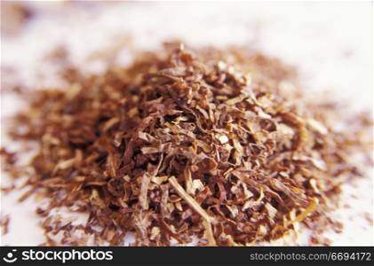 Pile of Dry Tobacco