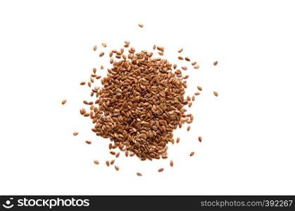 Pile of Flax Seed