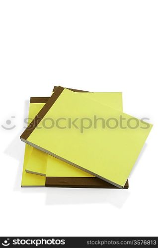 Pile of paper note pads