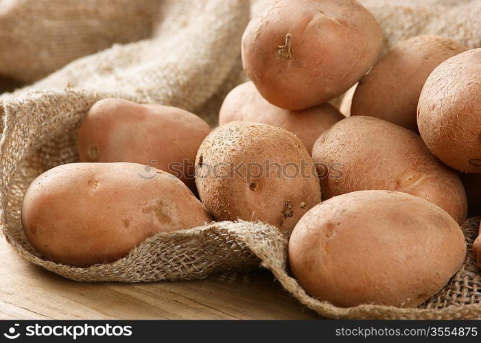 pile of potatoes