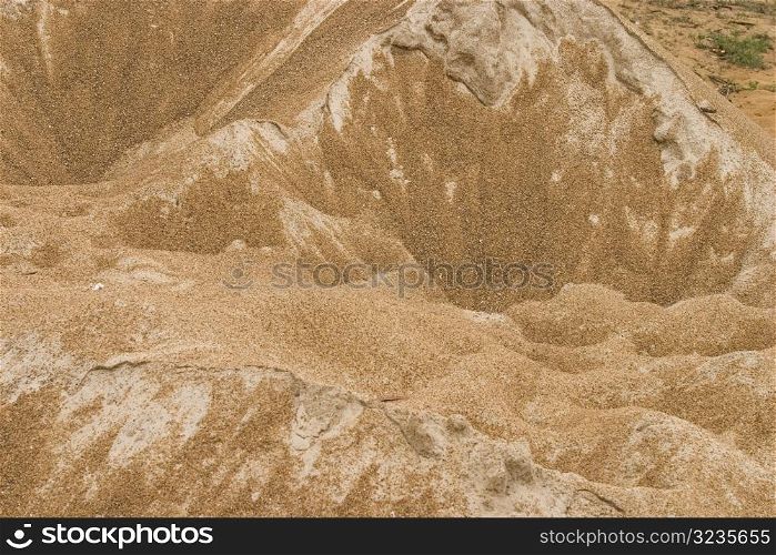 Pile of sand