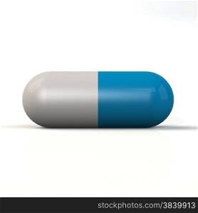 Pill blue