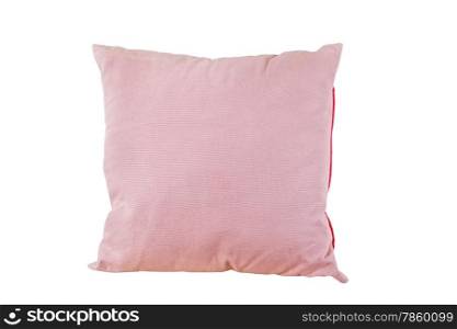 pillow blow color on white background