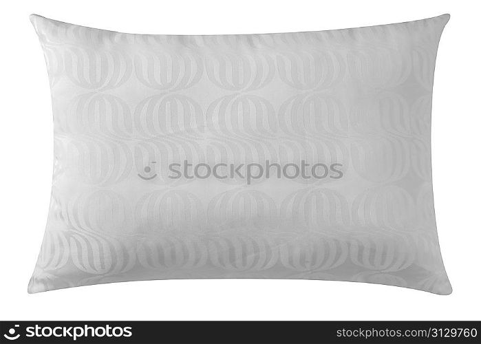 Pillows on white