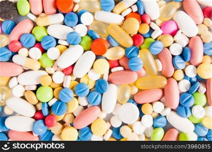 pills background. medical concept