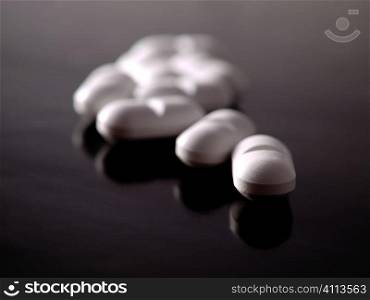 Pills on black